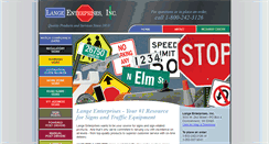 Desktop Screenshot of 911signs.com